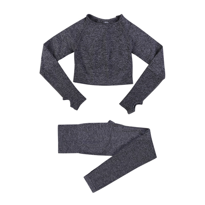 Active Comfort Seamless Activewear Set | Versatile Workout Wardrobe