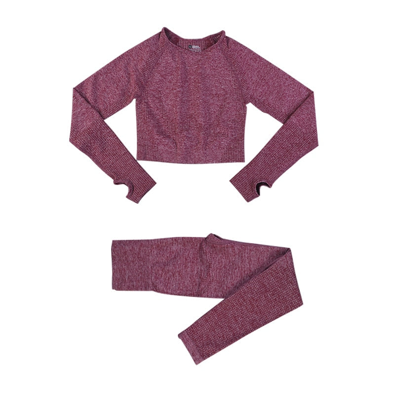 Active Comfort Seamless Activewear Set | Versatile Workout Wardrobe