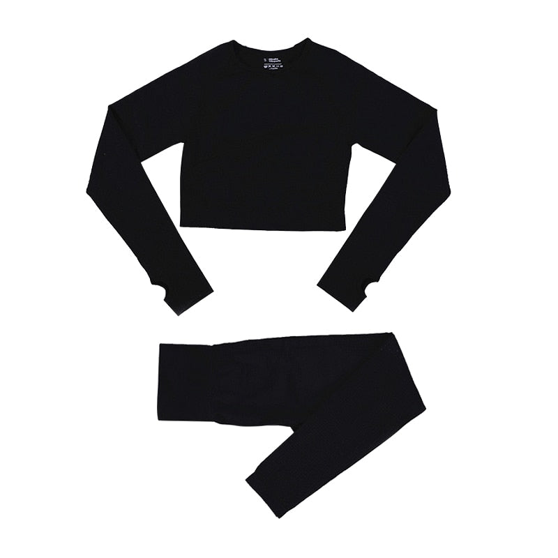 Active Comfort Seamless Activewear Set | Versatile Workout Wardrobe