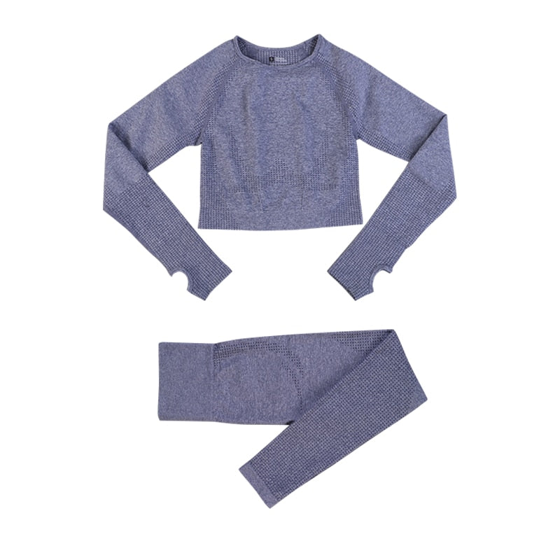 Active Comfort Seamless Activewear Set | Versatile Workout Wardrobe