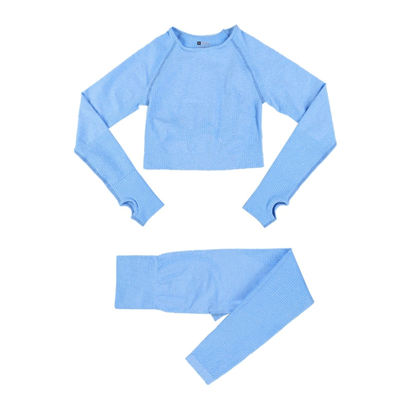 Active Comfort Seamless Activewear Set | Versatile Workout Wardrobe