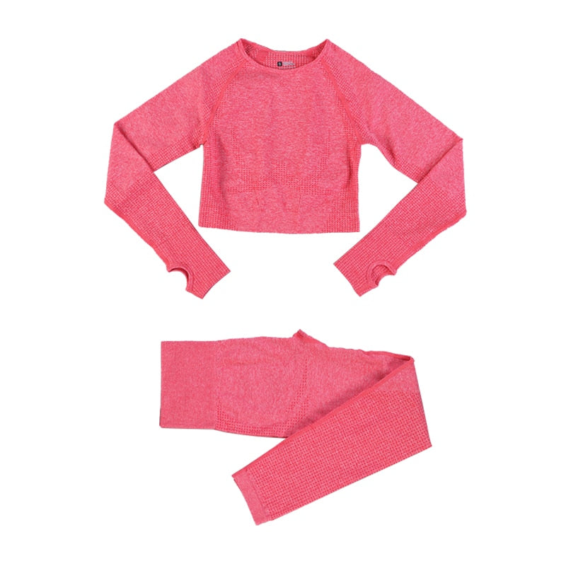 Active Comfort Seamless Activewear Set | Versatile Workout Wardrobe
