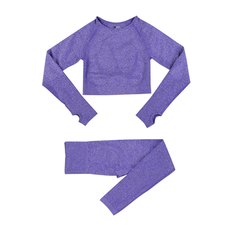 Active Comfort Seamless Activewear Set | Versatile Workout Wardrobe