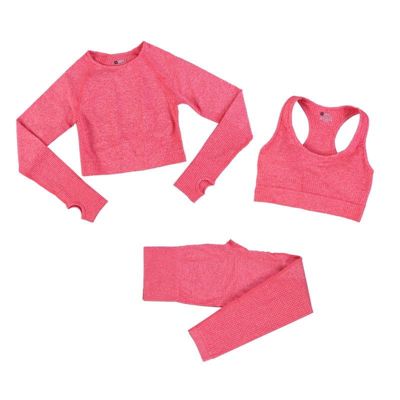 Active Comfort Seamless Activewear Set | Versatile Workout Wardrobe