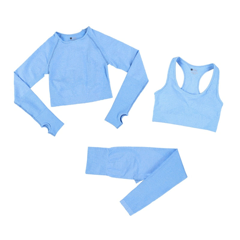 Active Comfort Seamless Activewear Set | Versatile Workout Wardrobe
