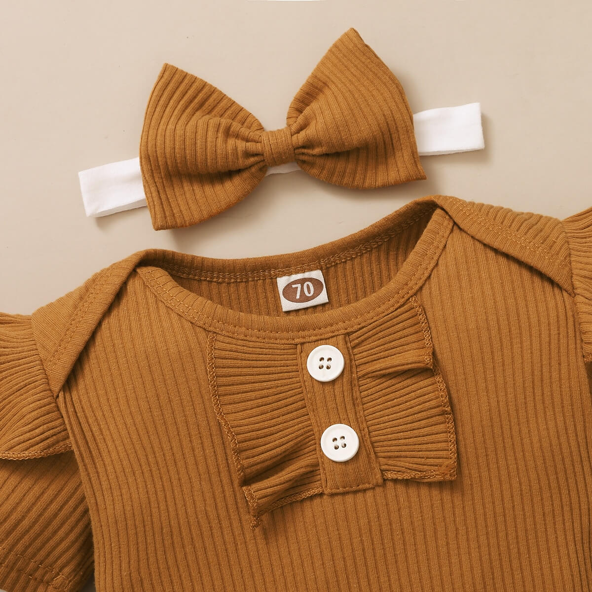 Adorable Baby Romper Set | Floral & Striped Baby Outfit