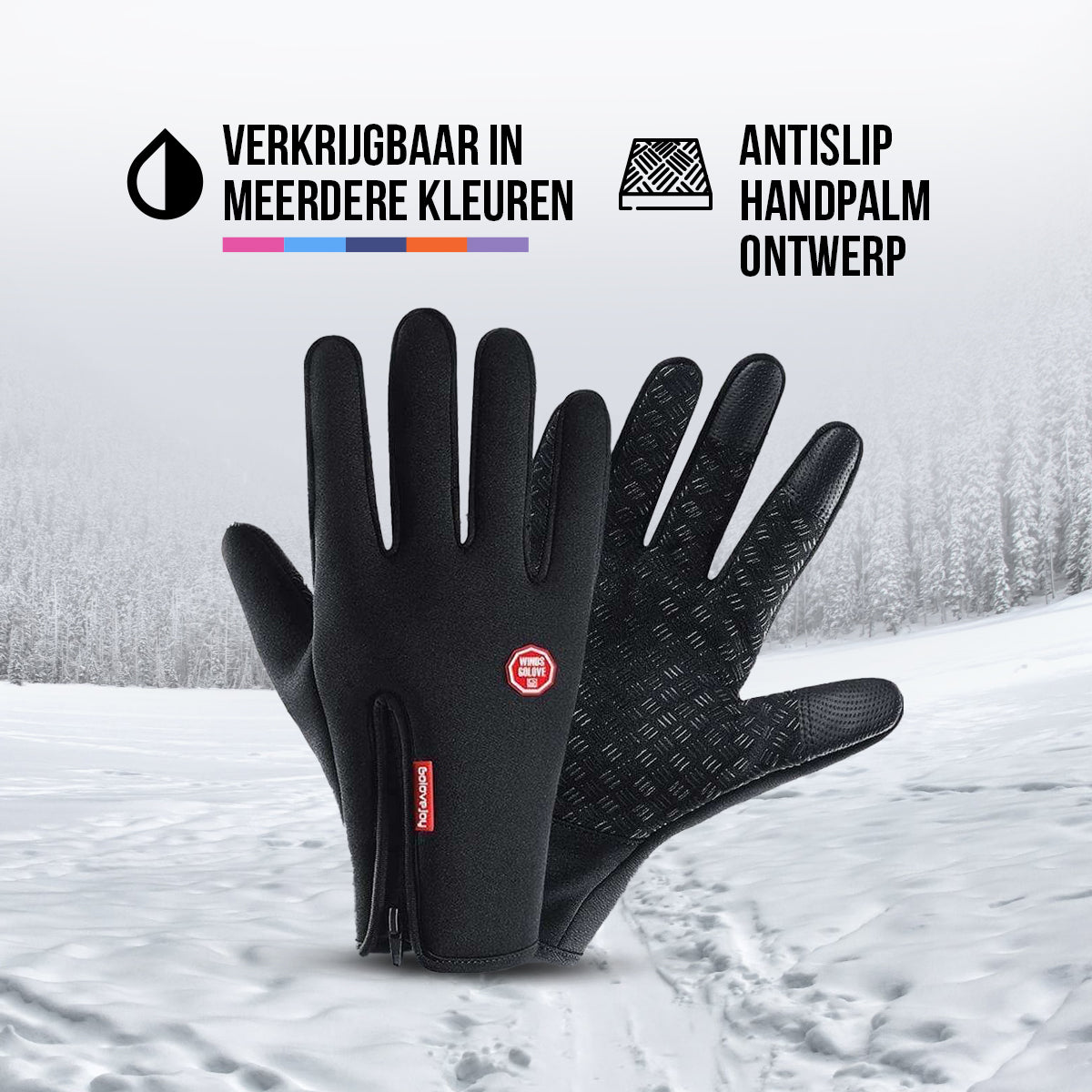 All-Weather Thermal Gloves | Waterproof | Touchscreen & Windproof Winter Adventure Gloves