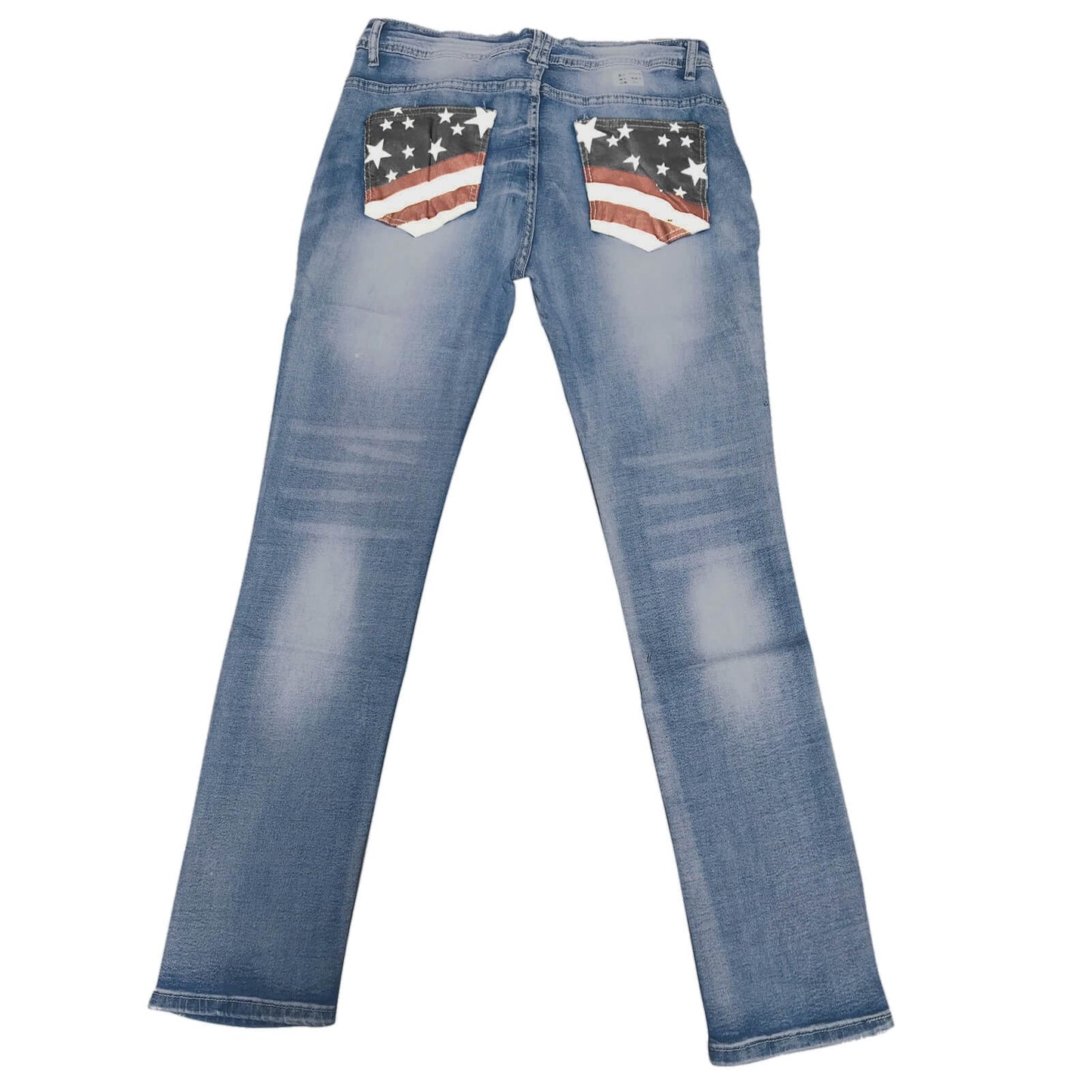 American Flag Bootcut Jeans | Patriotic Style Jeans