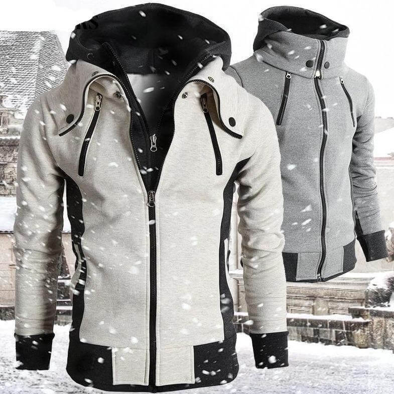 ArcticShield Winter Hoodie | Thermal Fleece-Lined & Windproof