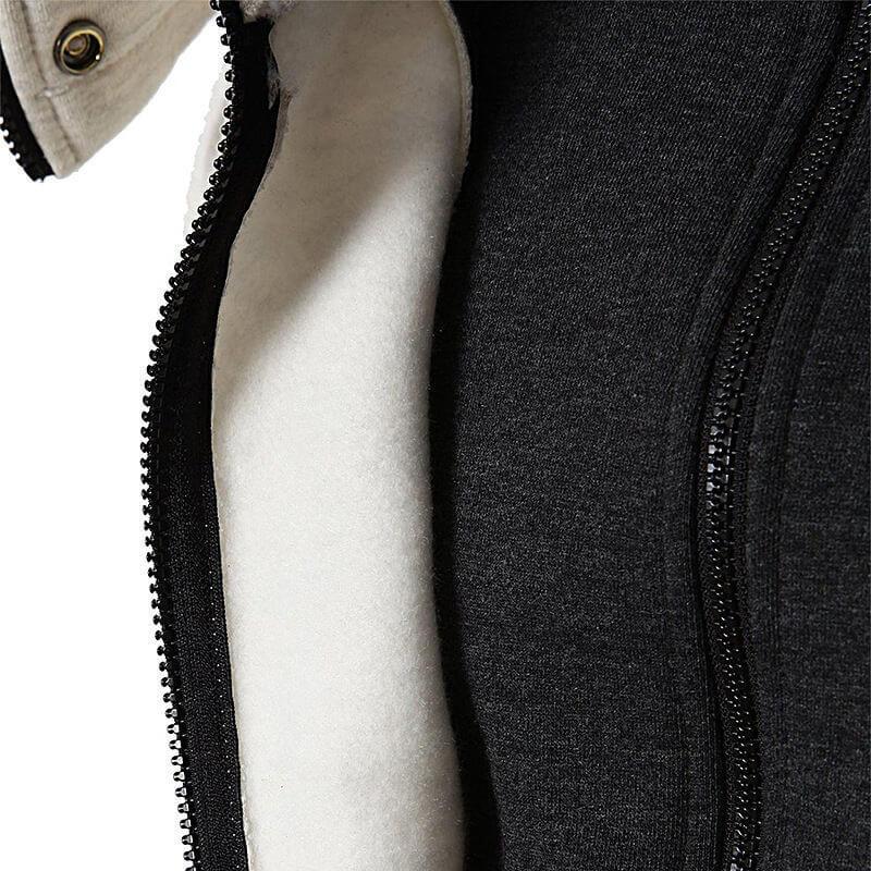 ArcticShield Winter Hoodie | Thermal Fleece-Lined & Windproof