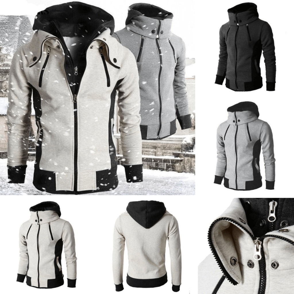 ArcticShield Winter Hoodie | Thermal Fleece-Lined & Windproof