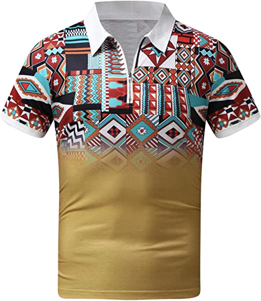 ArtStyle Men's Polo Shirt | Bold Patterns & Artistic Design