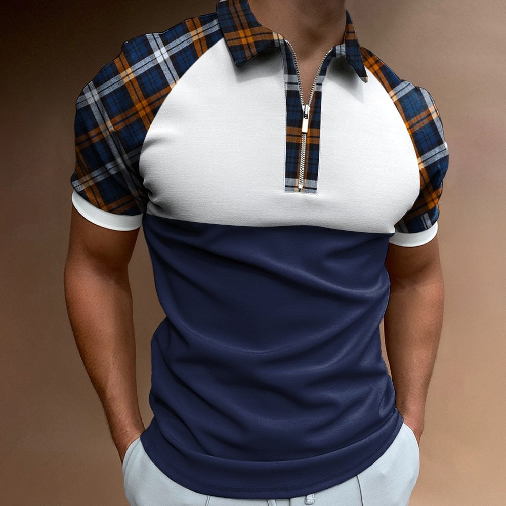 ArtStyle Men's Polo Shirt | Bold Patterns & Artistic Design