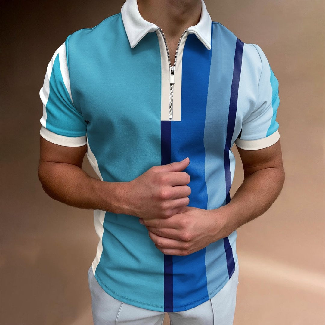 ArtStyle Men's Polo Shirt | Bold Patterns & Artistic Design