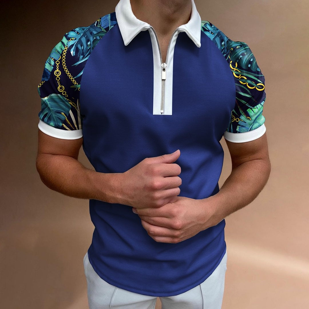 ArtStyle Men's Polo Shirt | Bold Patterns & Artistic Design