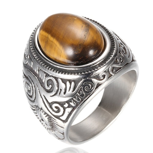 Artisanal Gemstone Ring | Bold Statement Design
