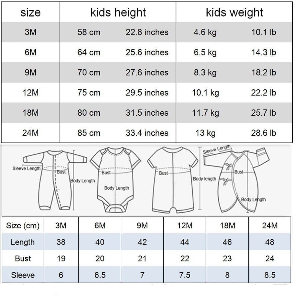 Baby Onesie Bodysuit | Stylish & Comfy Baby Apparel