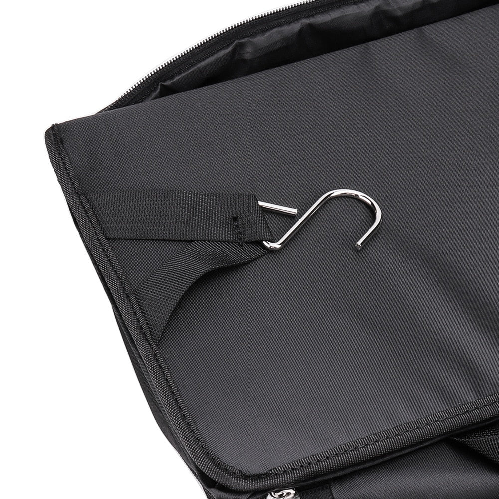 Black Travel Organizer Bag | Compact & Convenient Travel Essential