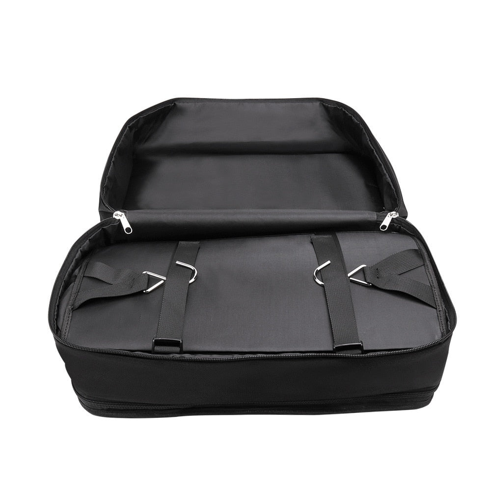 Black Travel Organizer Bag | Compact & Convenient Travel Essential