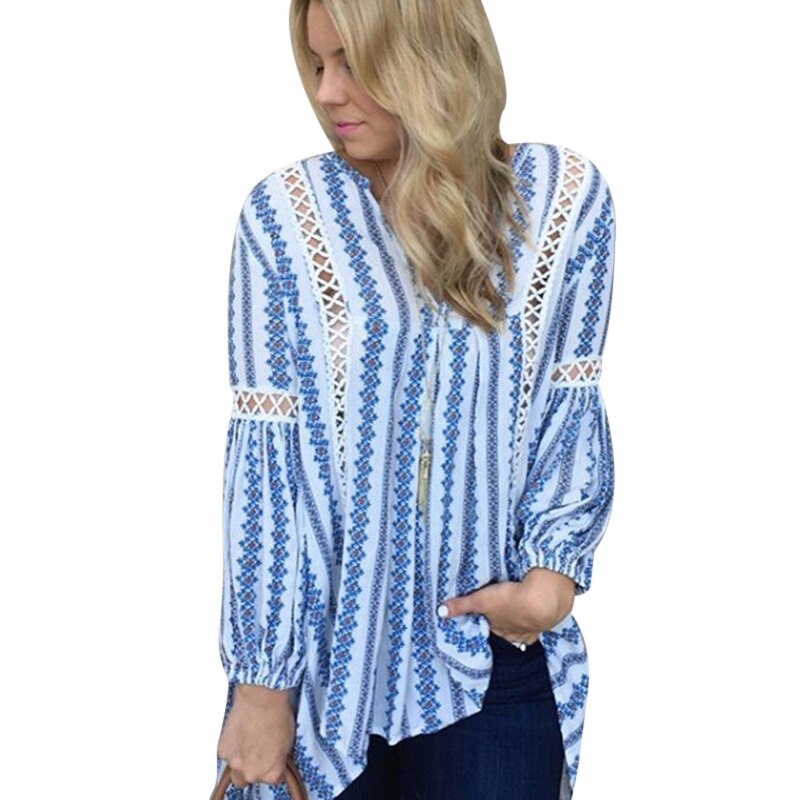 Boho Chic Blouse | Intricate Lace Detail Bohemian Top