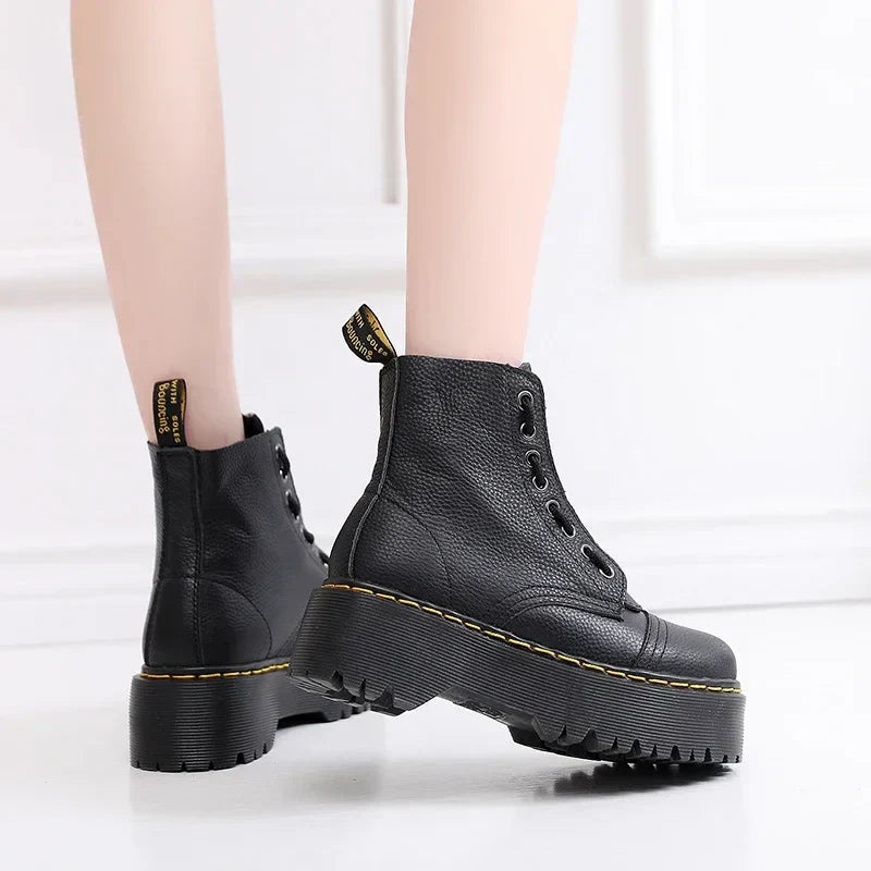 Bold Platform Ankle Boots | Stylish | Durable & Fashion-Forward