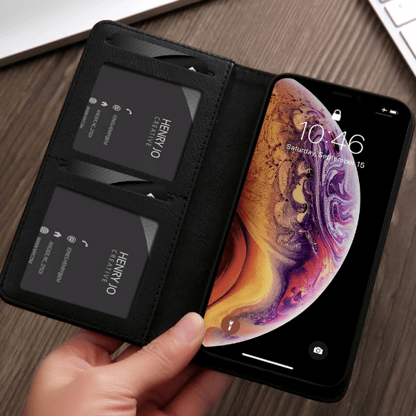 CMAIR Phone Wallet Case | Luxurious Leather Phone Wallet with Card Slots