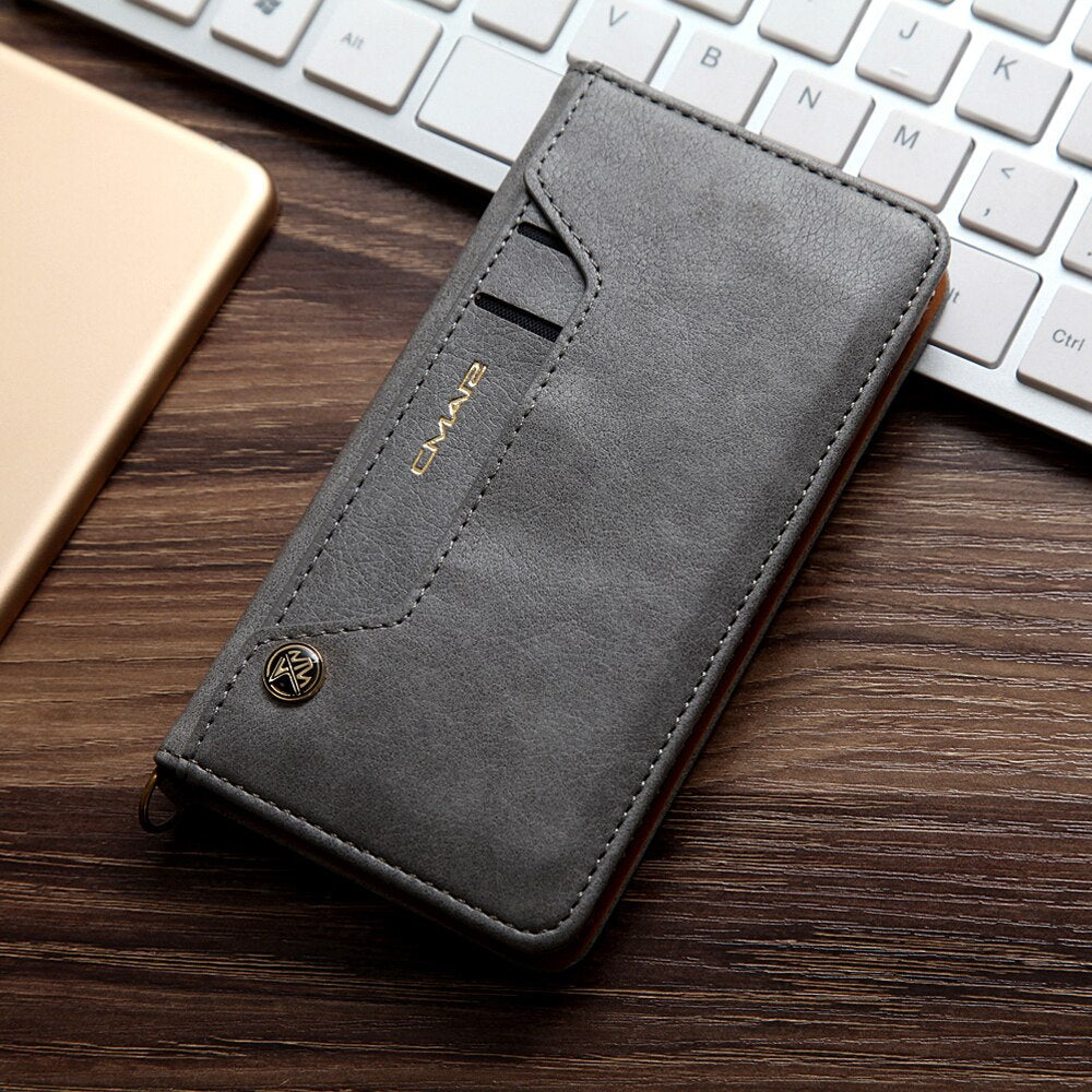 CMAIR Phone Wallet Case | Luxurious Leather Phone Wallet with Card Slots