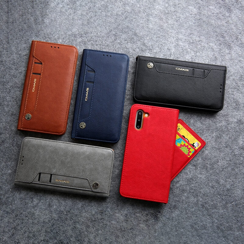 CMAIR Phone Wallet Case | Luxurious Leather Phone Wallet with Card Slots