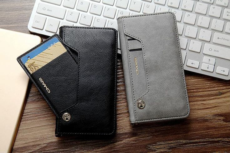 CMAIR Phone Wallet Case | Luxurious Leather Phone Wallet with Card Slots
