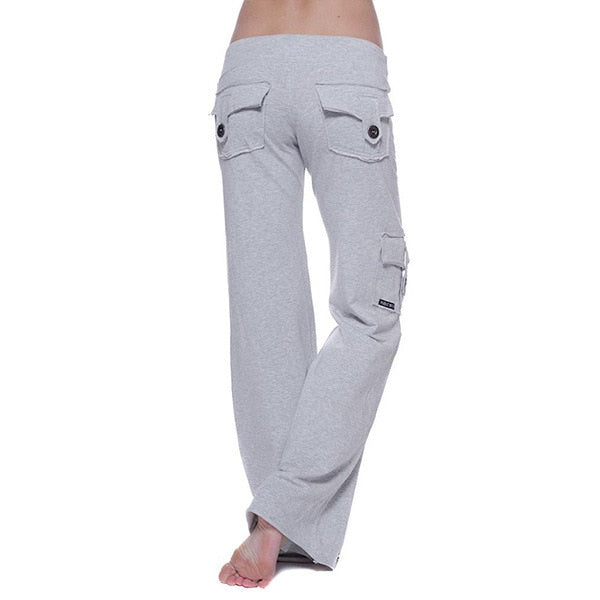 Cargo Yoga Pants | Relaxed Fit & Stylish Multi-Pocket Design