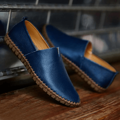Casual Leather Loafers | Breathable Comfort for Men