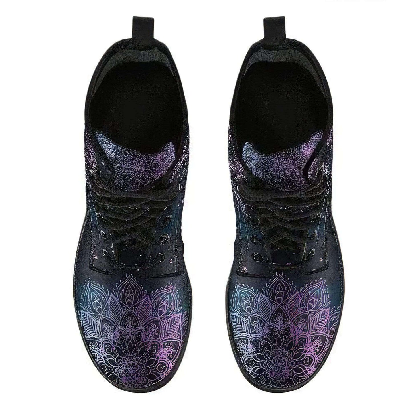 Celestial Leather Boots | Cosmic Elegance