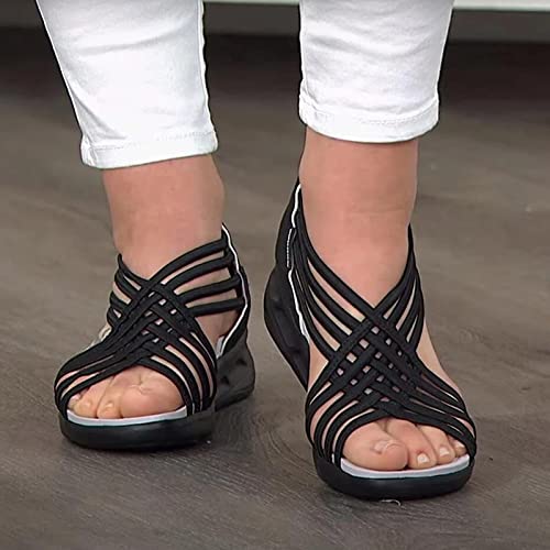 Chic Comfort Sandals | Lightweight Strappy Design Sandals