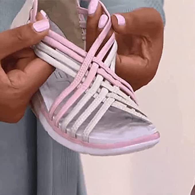 Chic Comfort Sandals | Lightweight Strappy Design Sandals