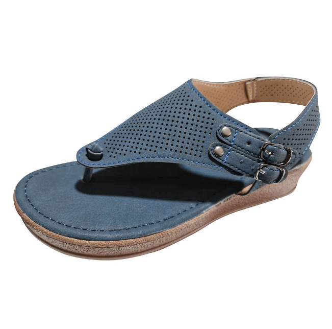 Chic Comfort Wedge Sandals | Trendy Breathable Design