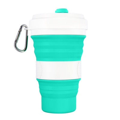 Collapsible Silicone Travel Mug | Eco-Friendly & Space-Saving Adventure Cup