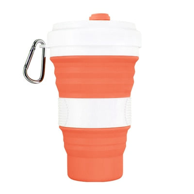 Collapsible Silicone Travel Mug | Eco-Friendly & Space-Saving Adventure Cup