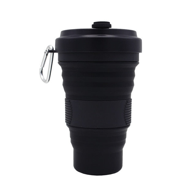 Collapsible Silicone Travel Mug | Eco-Friendly & Space-Saving Adventure Cup