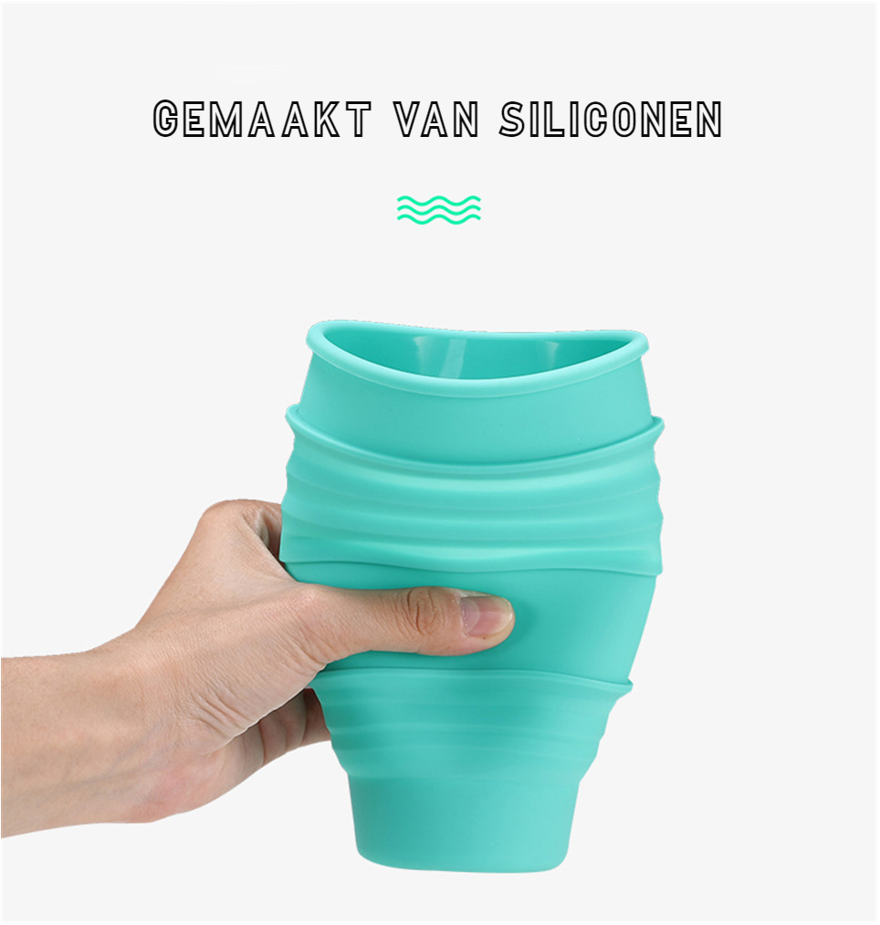 Collapsible Silicone Travel Mug | Eco-Friendly & Space-Saving Adventure Cup