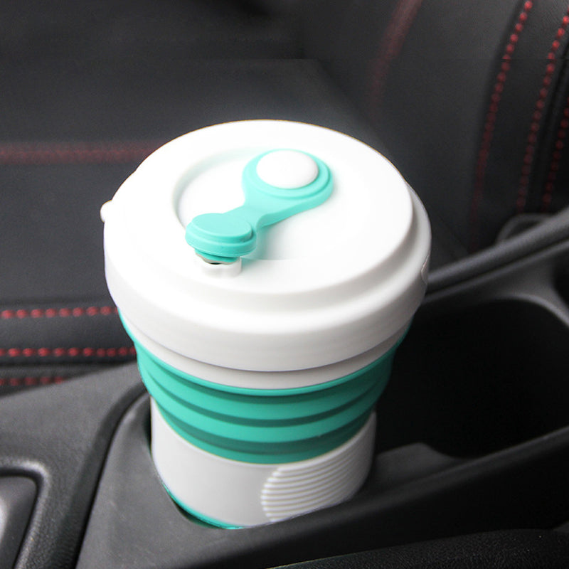 Collapsible Silicone Travel Mug | Eco-Friendly & Space-Saving Adventure Cup