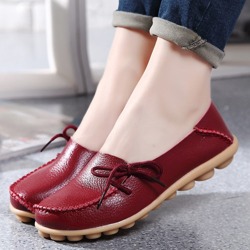 Comfort Leather Loafers | Lightweight Non-Slip Loafers for Men and Women