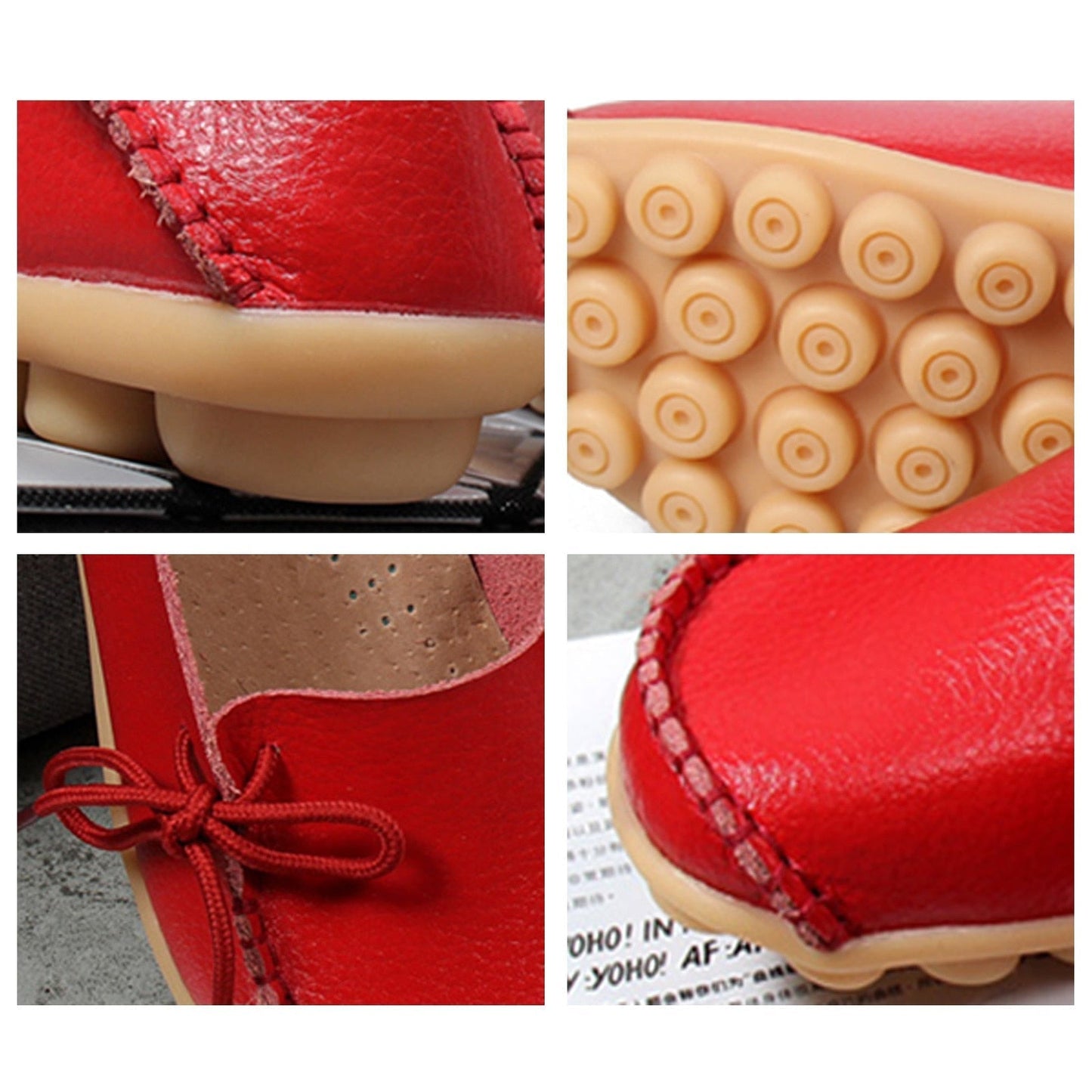 Comfort Leather Loafers | Lightweight Non-Slip Loafers for Men and Women