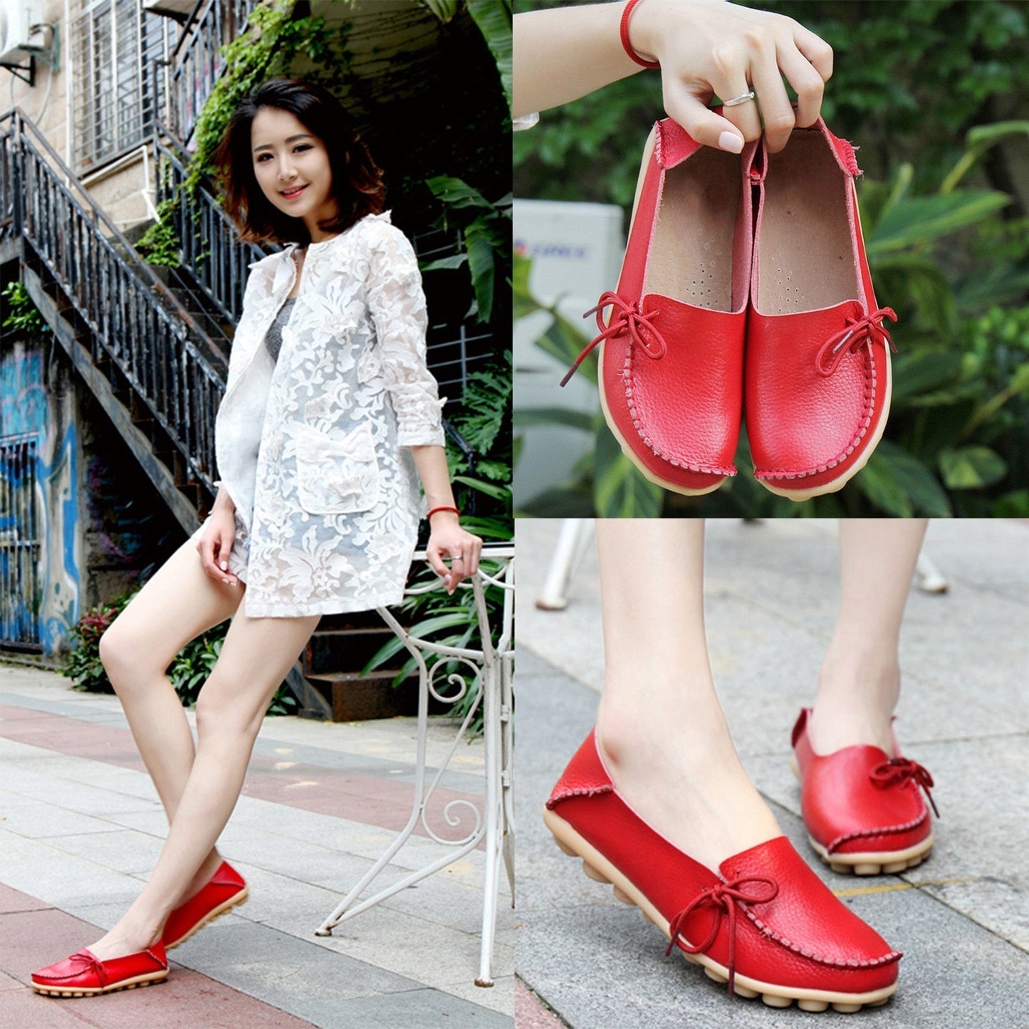Comfort Leather Loafers | Lightweight Non-Slip Loafers for Men and Women