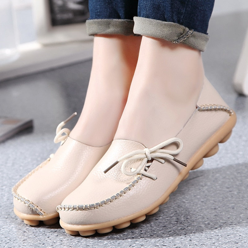 Comfort Leather Loafers | Lightweight Non-Slip Loafers for Men and Women