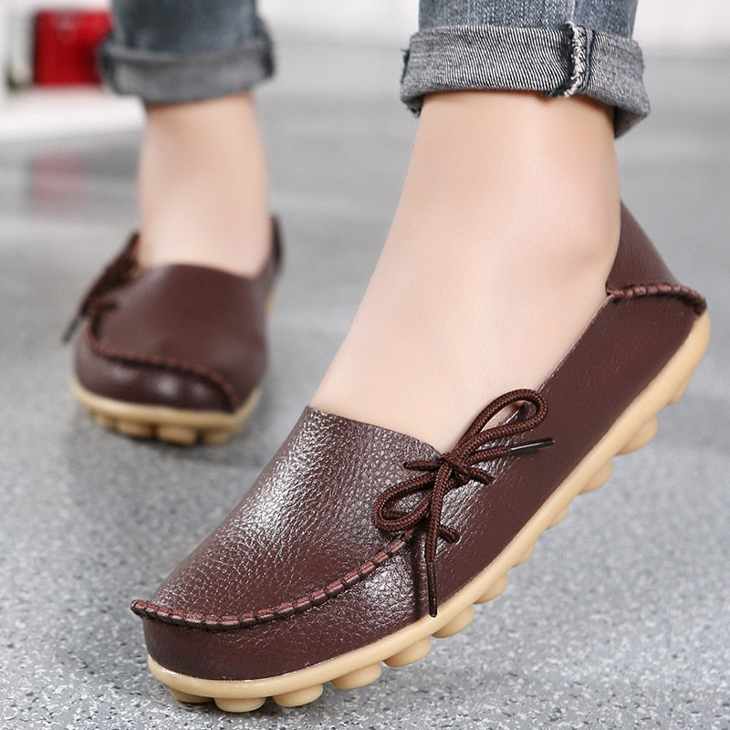Comfort Leather Loafers | Lightweight Non-Slip Loafers for Men and Women