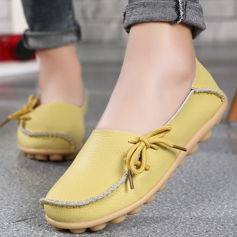 Comfort Leather Loafers | Lightweight Non-Slip Loafers for Men and Women