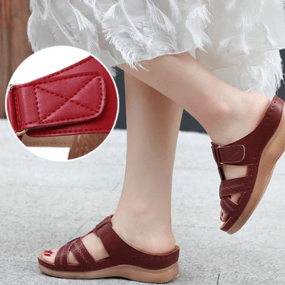 Comfort Leather Sandals | Adjustable Straps Sandals