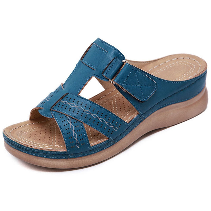 Comfort Leather Sandals | Adjustable Straps Sandals