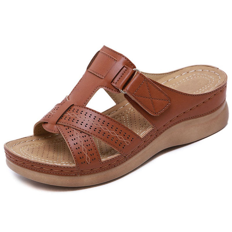 Comfort Leather Sandals | Adjustable Straps Sandals