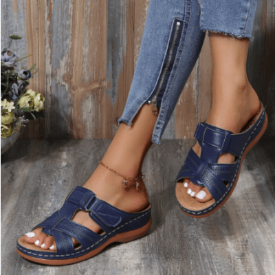 Comfort Leather Sandals | Adjustable Straps Sandals